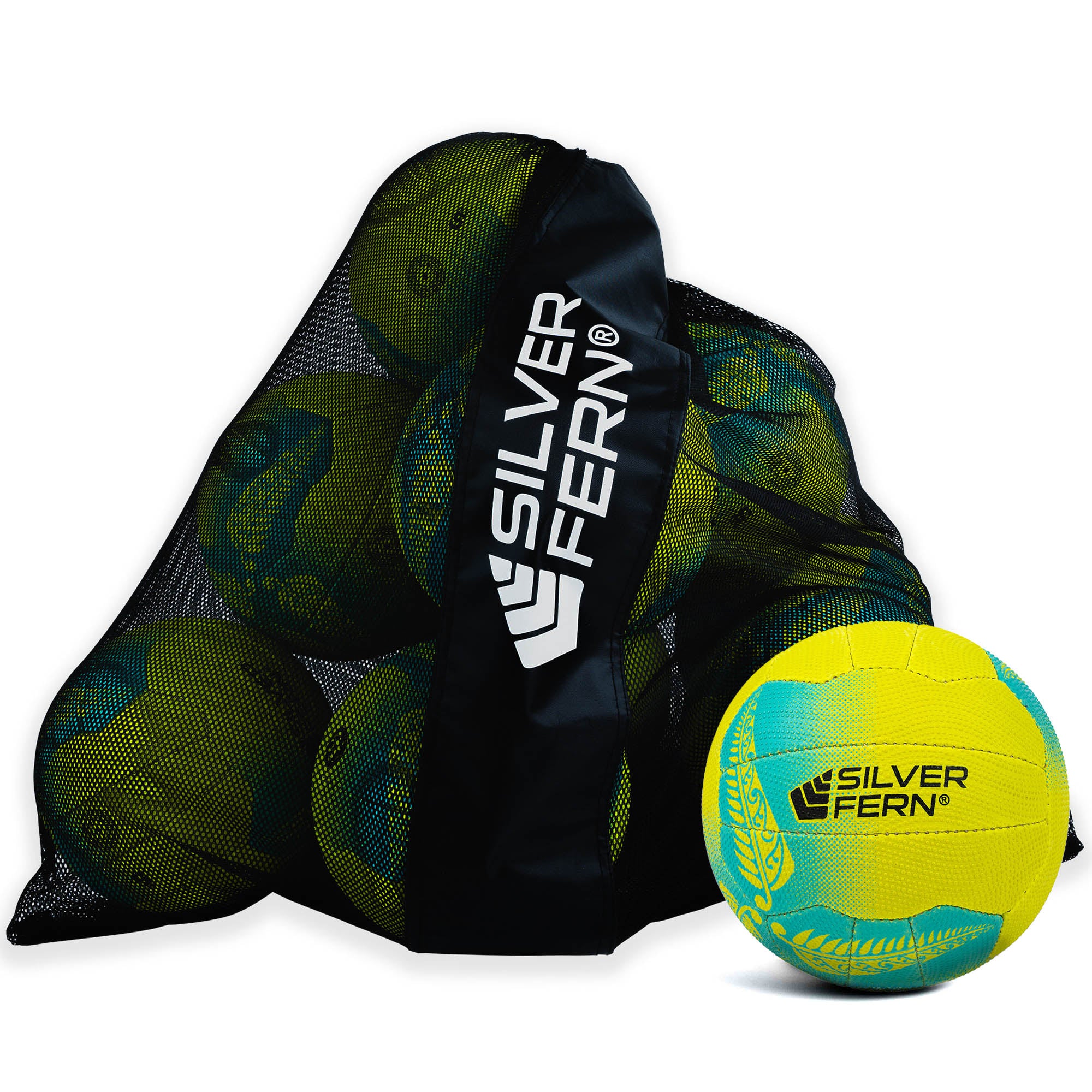 10 Ball Pack Falcon Premium Trainer Yellow/Blue Size 5