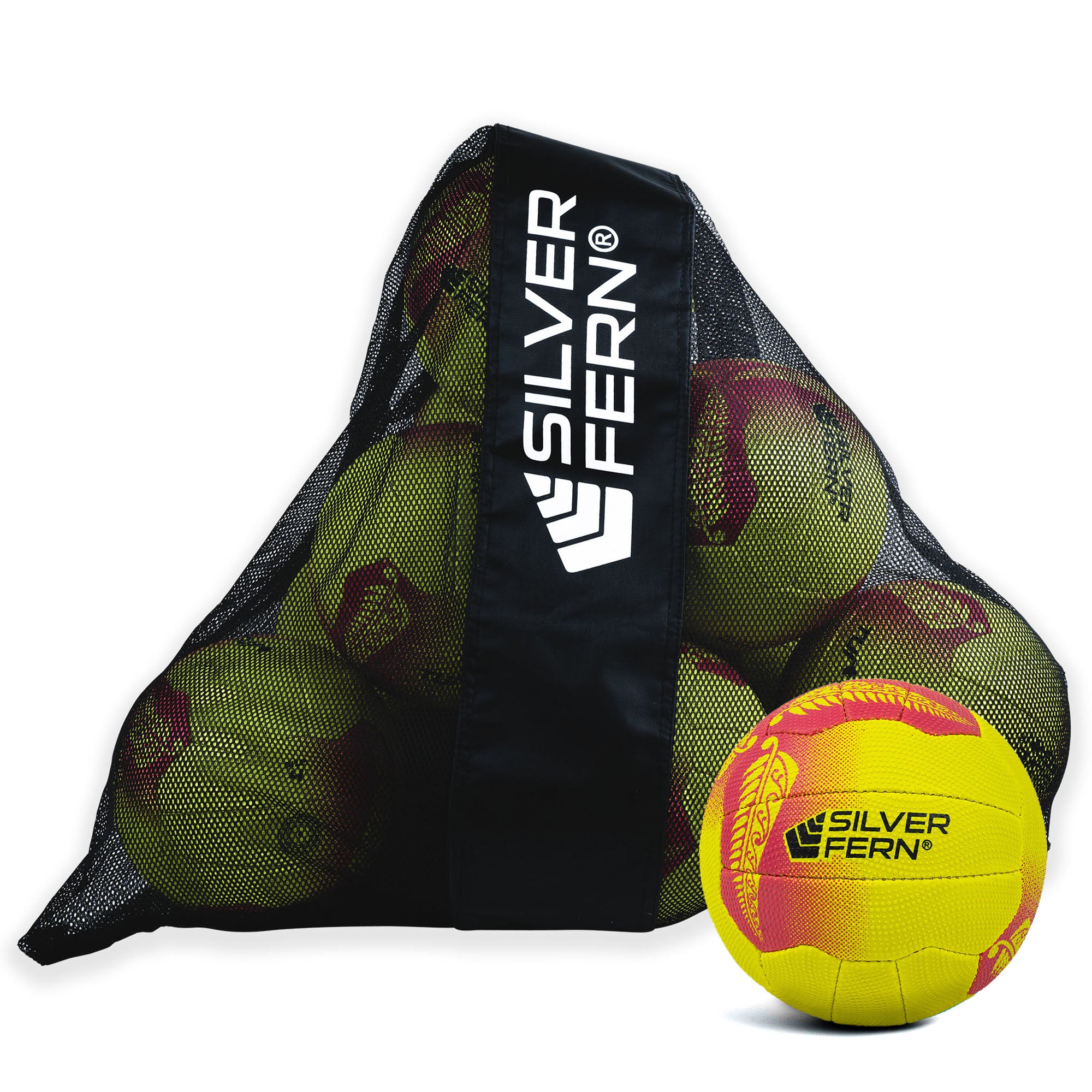 10 Ball Pack Tui Premium Trainer Yellow/Pink Size 4