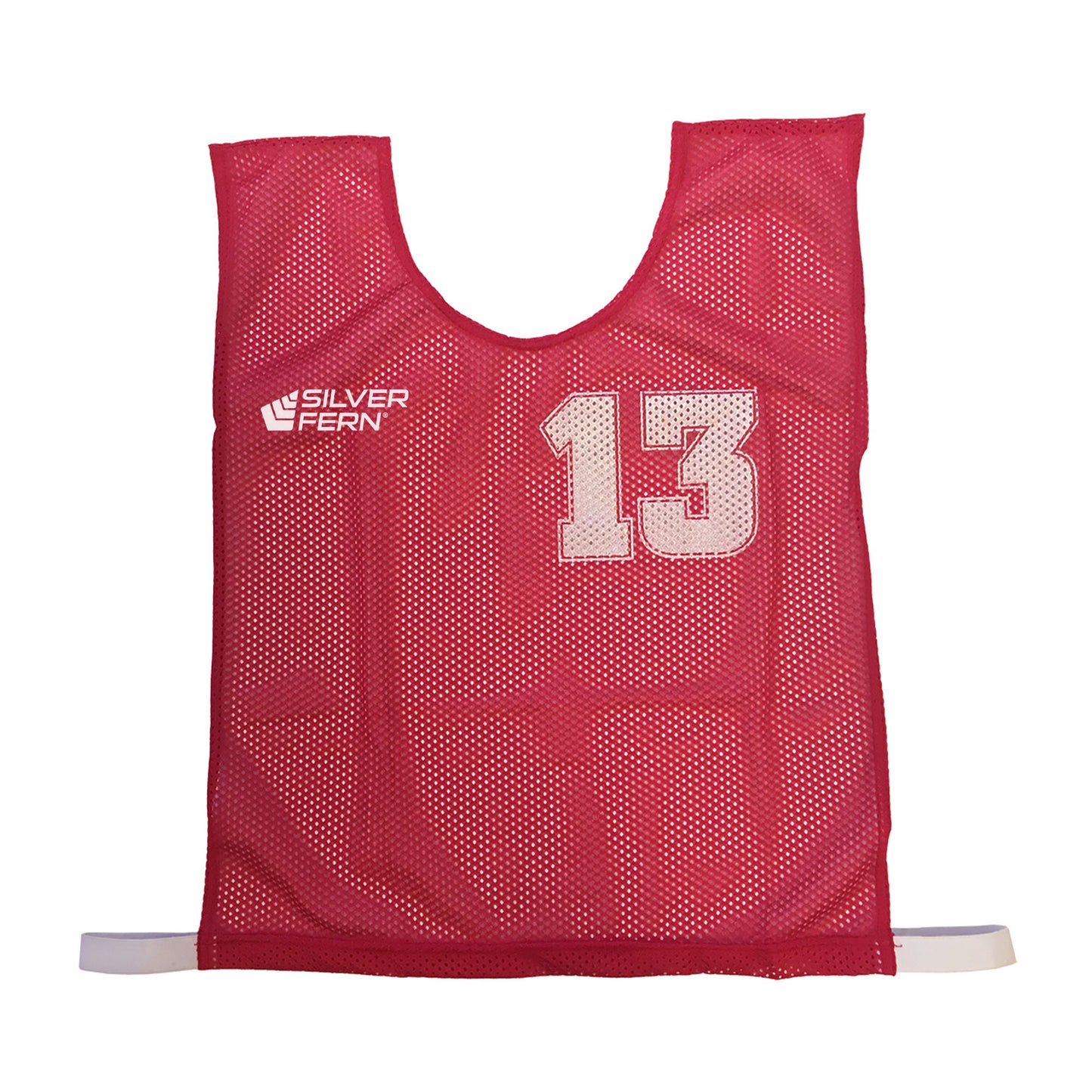 Red Basketball Singlet Set of 10 on WhiteBG