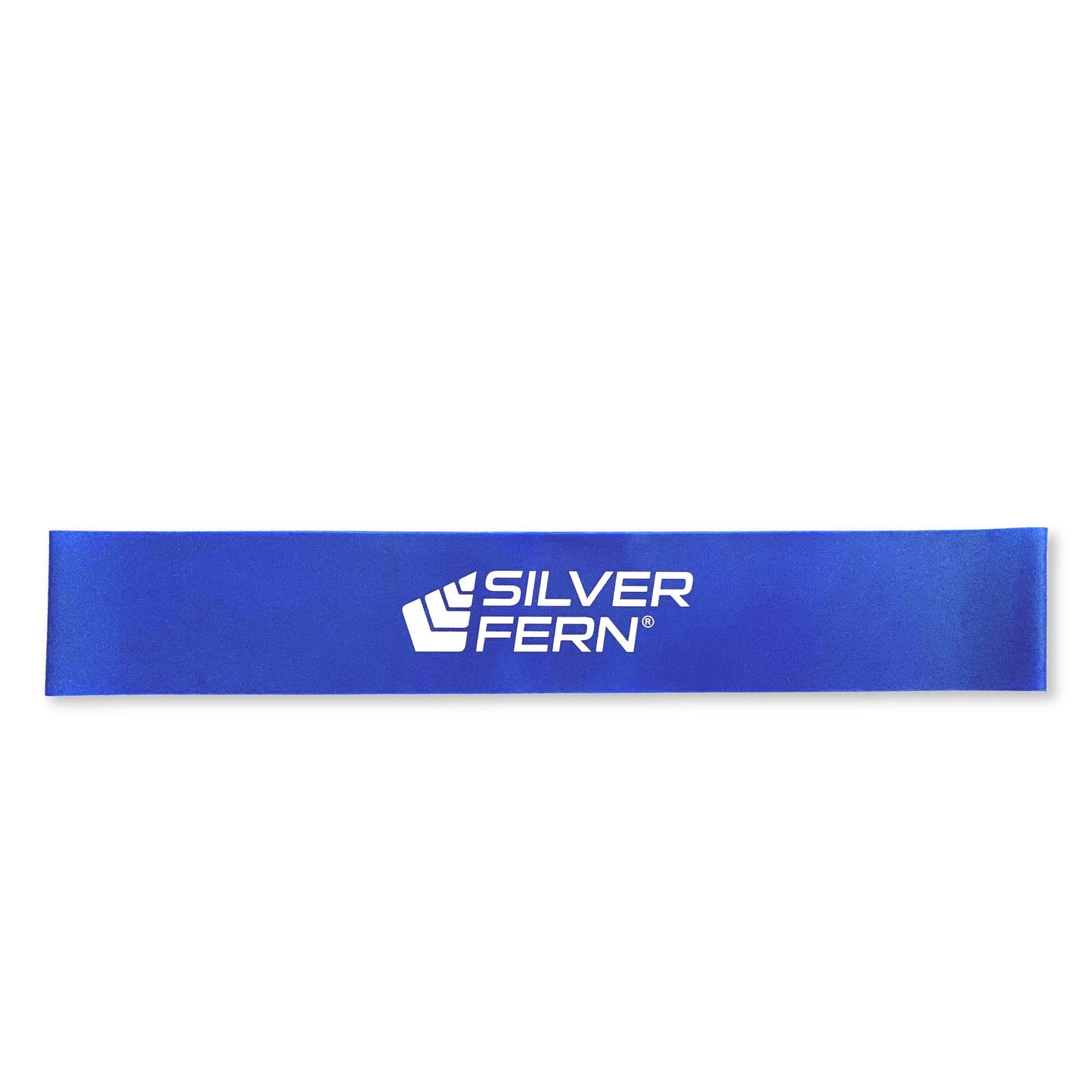 Blue Light Resistance Band, white background.