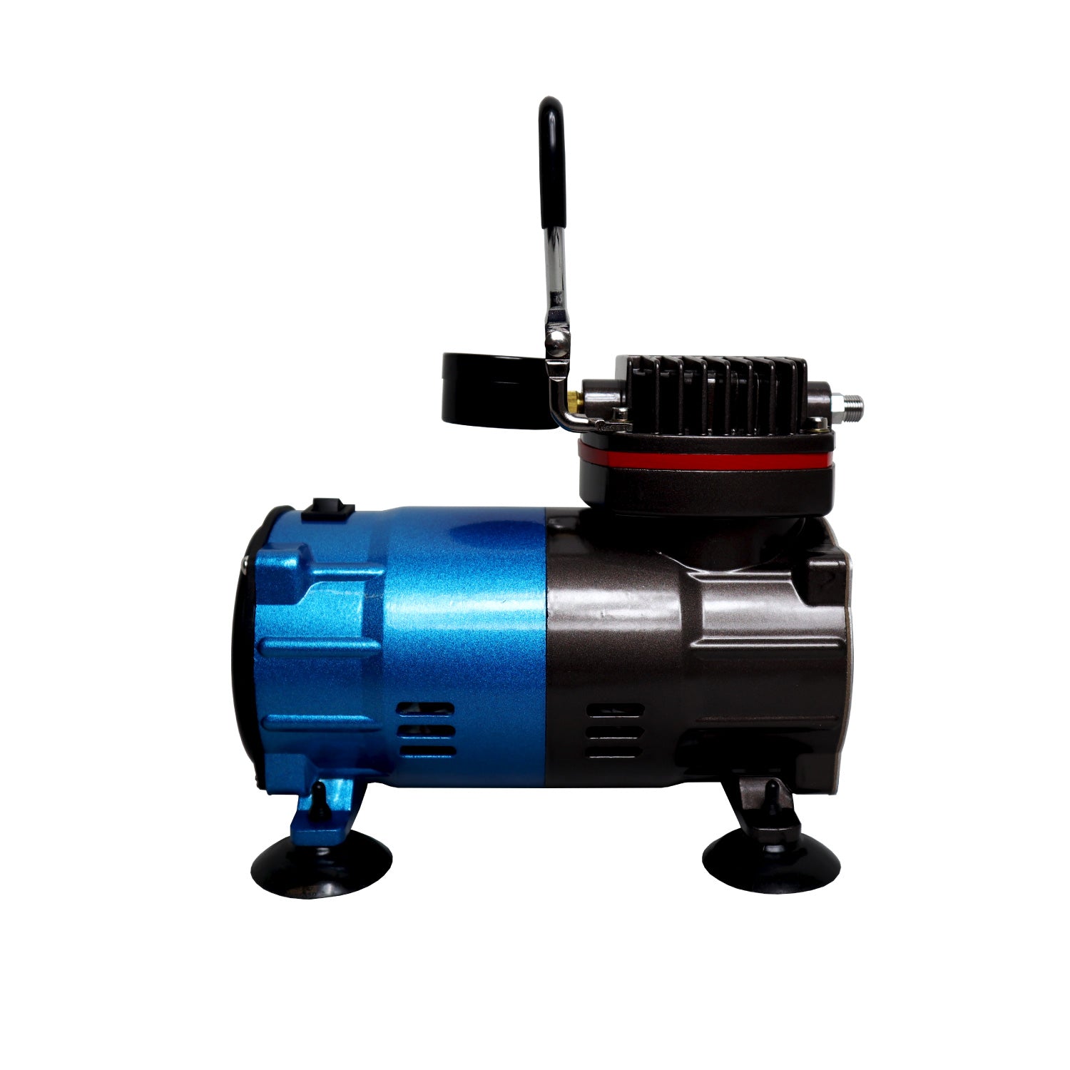 Electric Ball Pump Side On White Background 