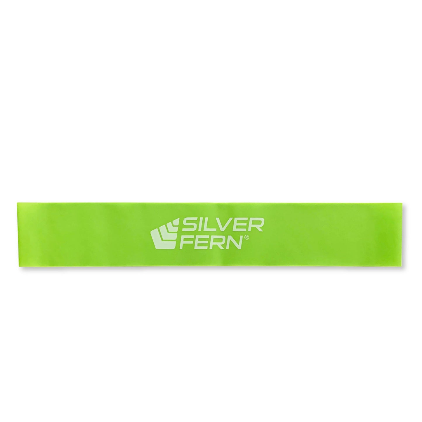 Green Light Resistance Band, white background.