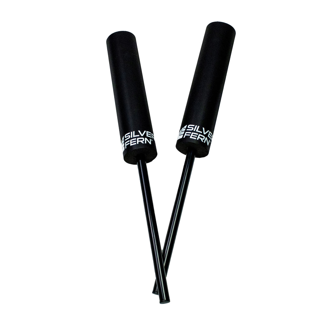 Silver Fern Netball Interference Sticks, white background photo