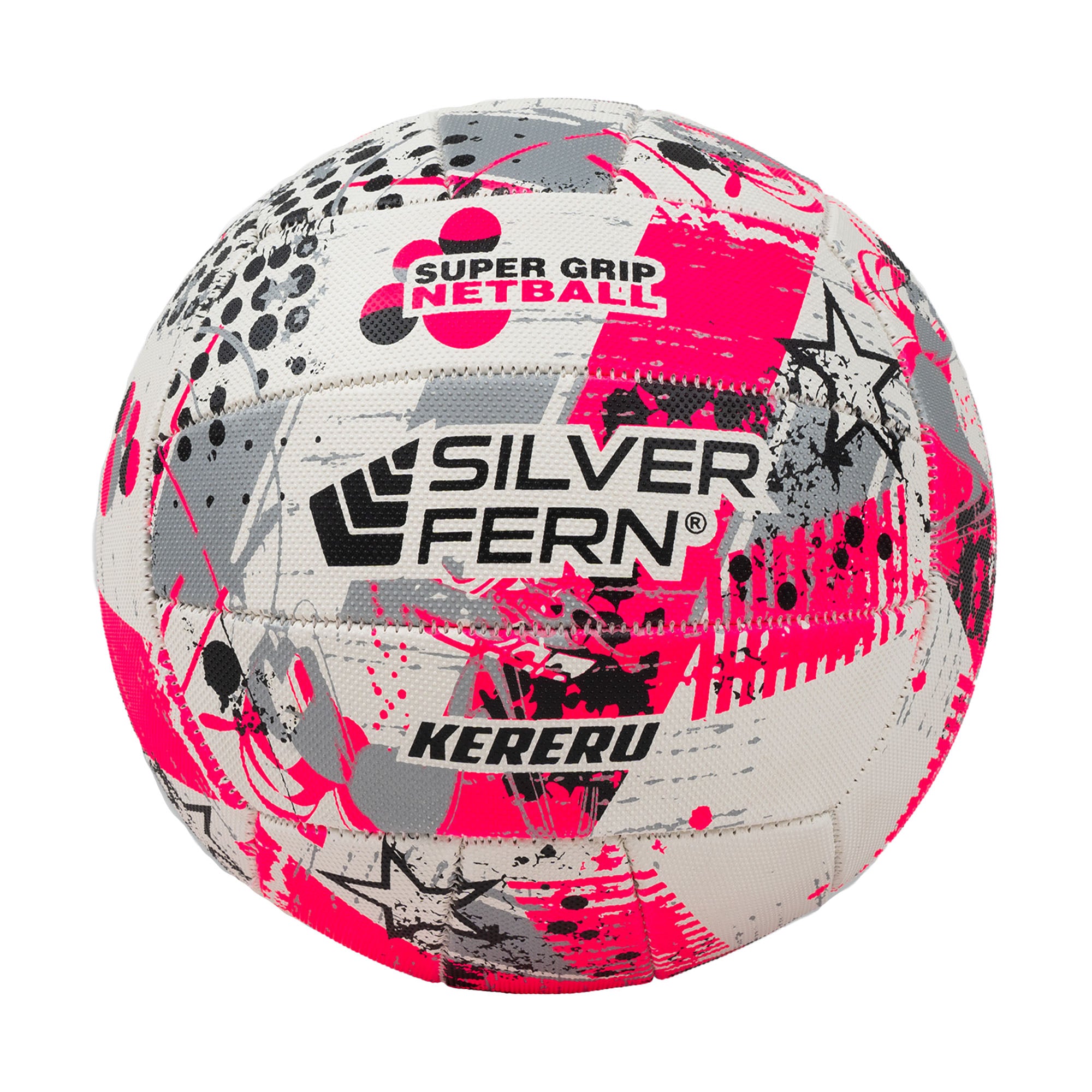 Kereru Pink/Silver Ball Size 5 – Silver Fern