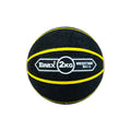 Black and yellow medicine ball with 'Vinex' branding on a white background