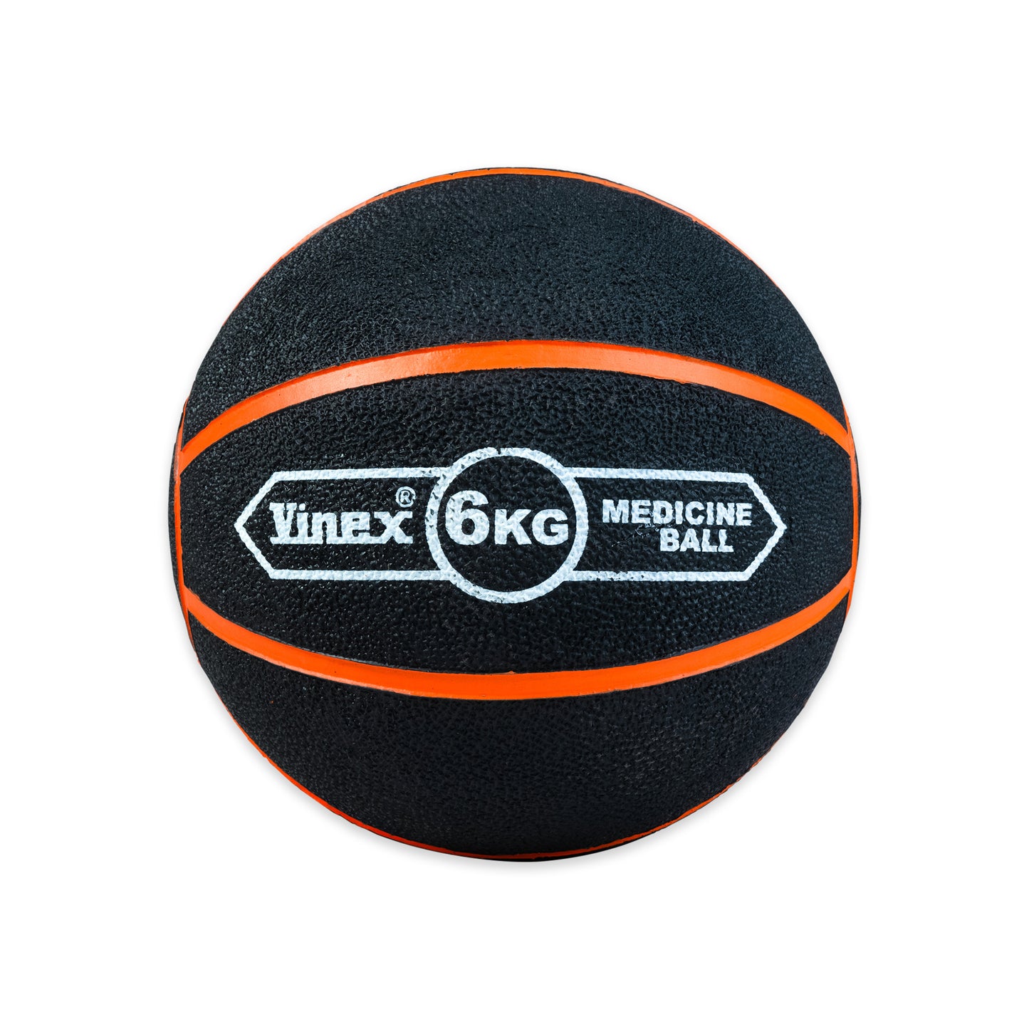 Vinex 6KG medicine ball on a white background