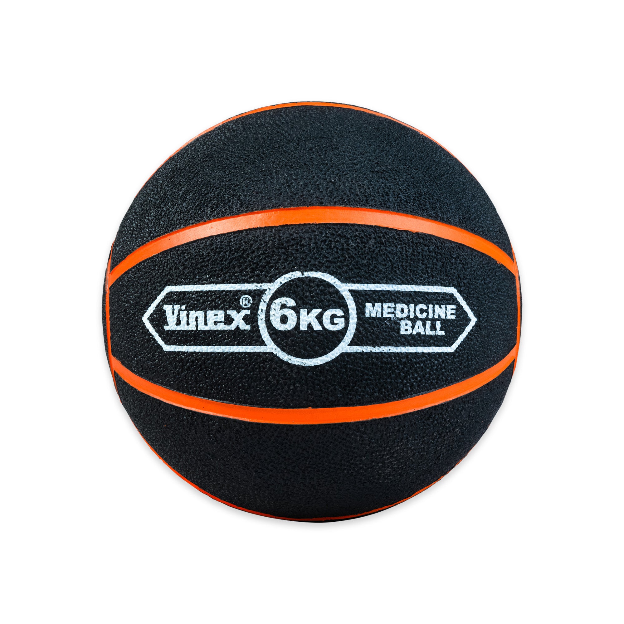 Vinex 6KG medicine ball on a white background