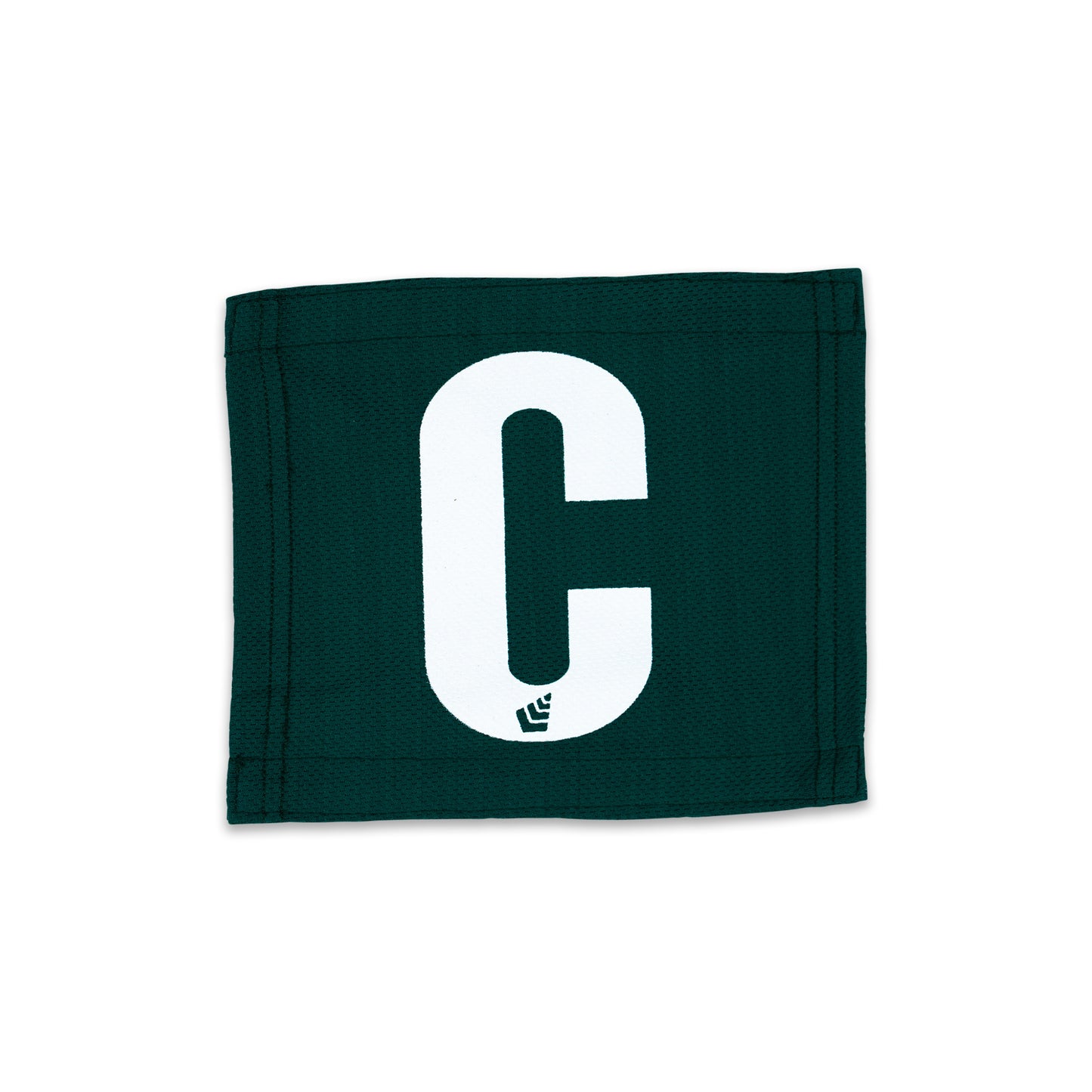 Netball Bib Patch Green White Background