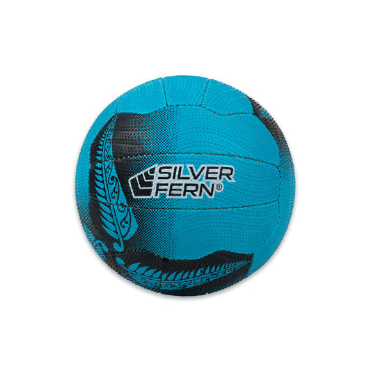 Netball Ball Tui Blue/Black Size 4