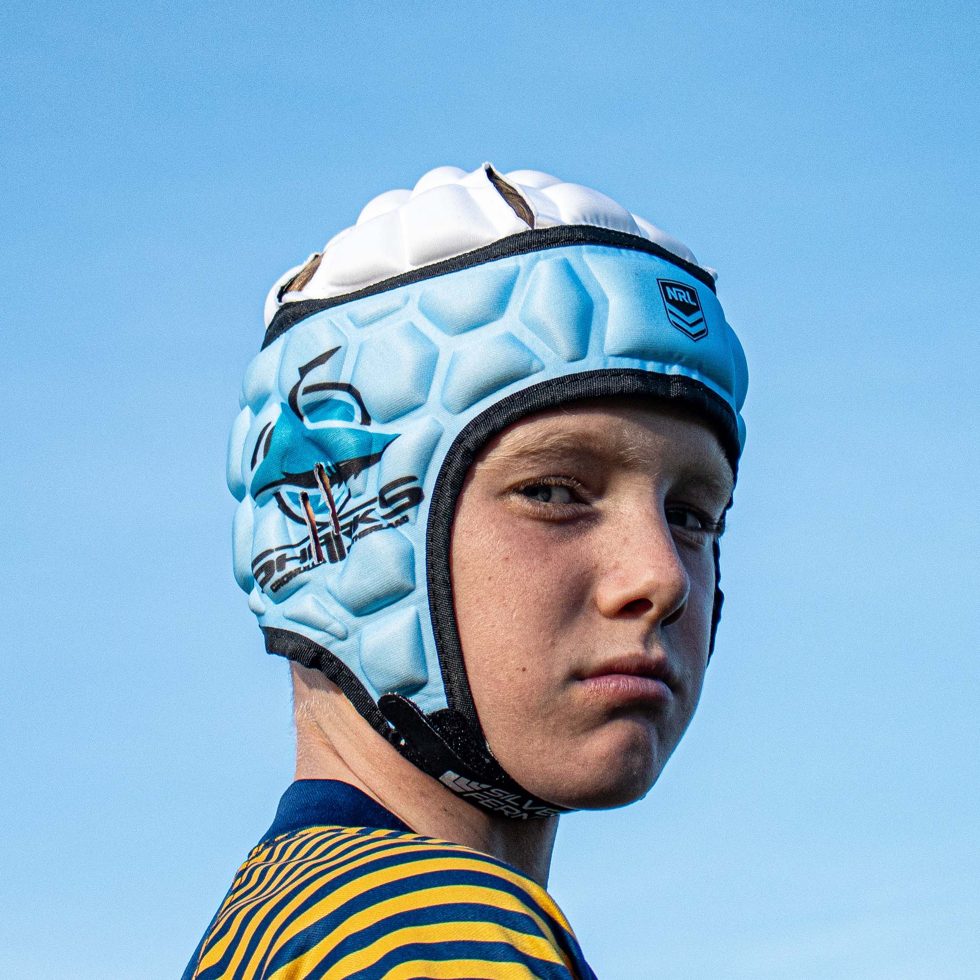 NRL Headgear Cronulla-Sutherland Sharks