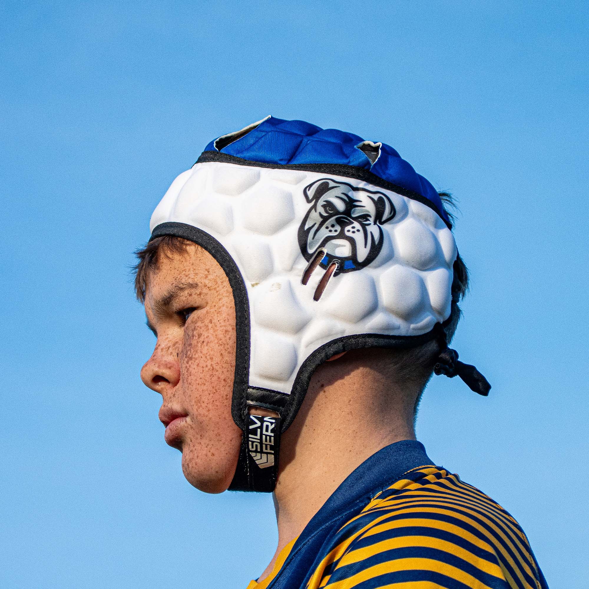 NRL Headgear Canterbury Bankstown Bulldogs