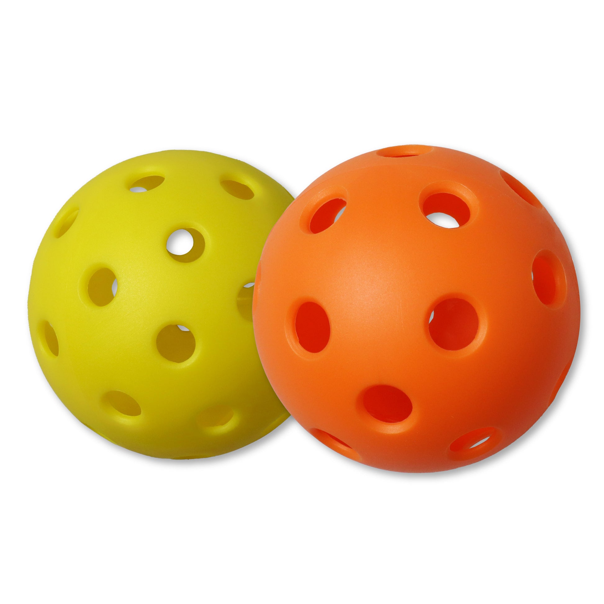 Yellow and Orange Outdoor Pickle Balls