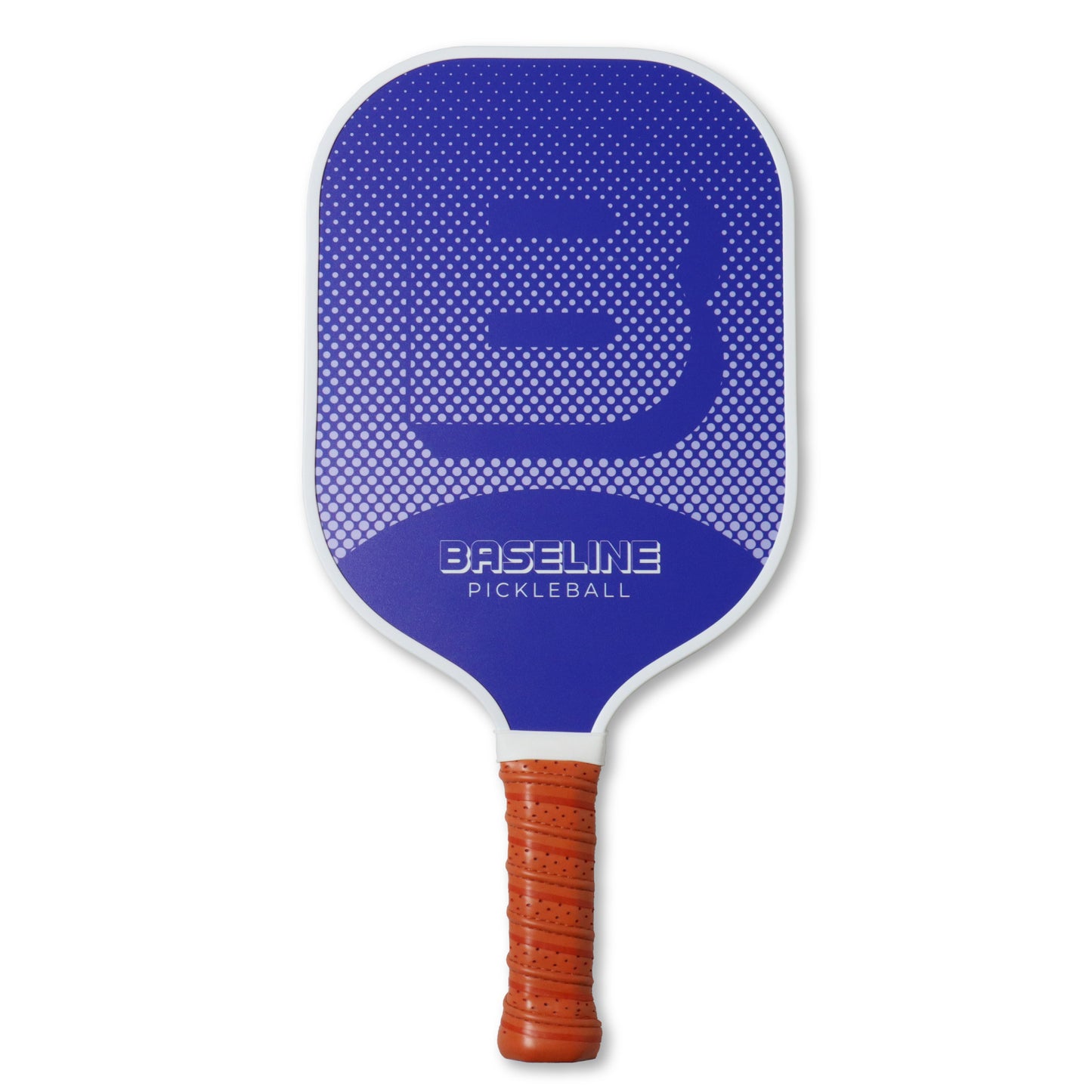 Blue Baseline Pickleball Paddle White background image