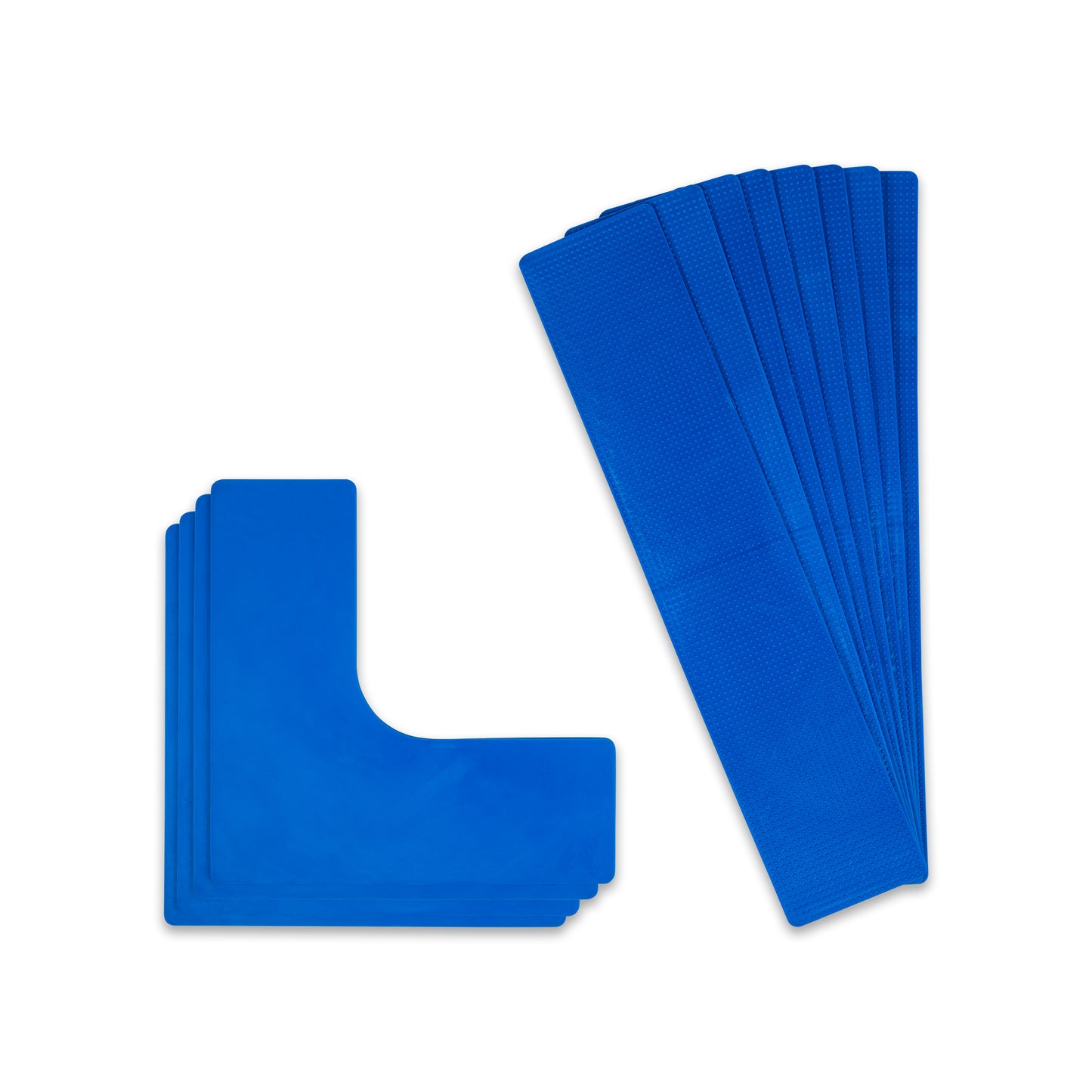 pickleball throwdown markers blue white background