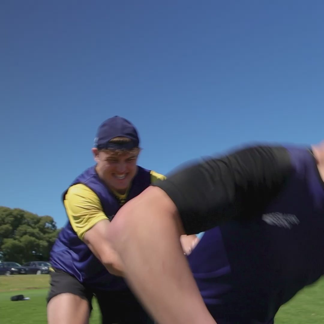 Silver Fern Reversible Rugby Bibs, short demonstration video