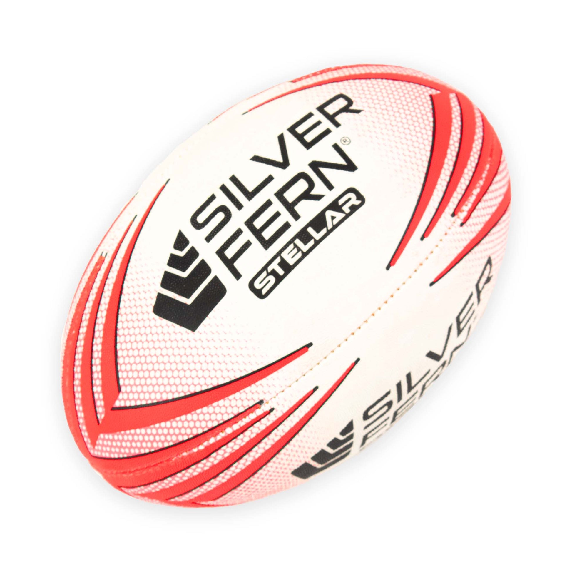 Red Stellar Rugby Ball Size 5