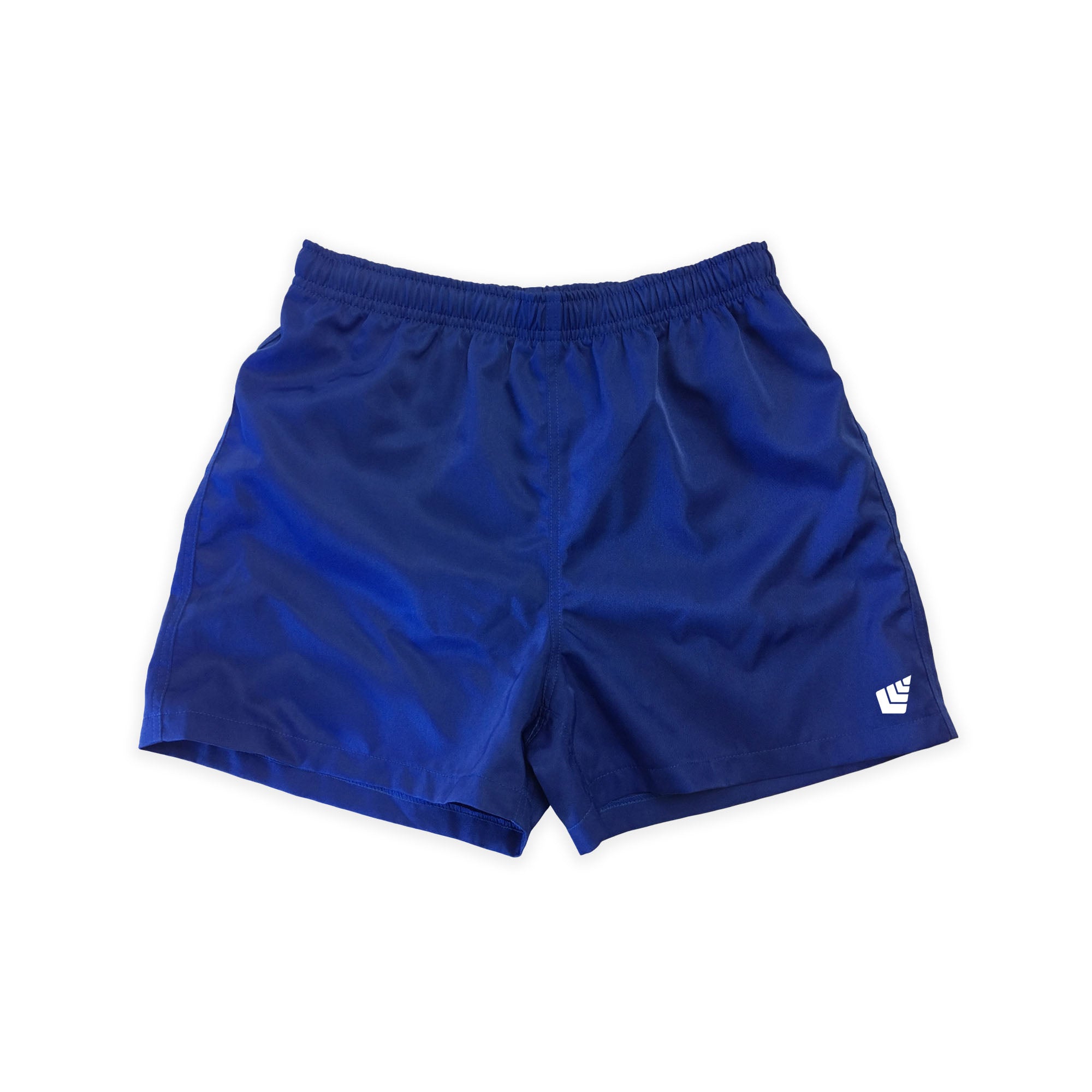 Silver Fern Royal Blue Boys Rugby Shorts
