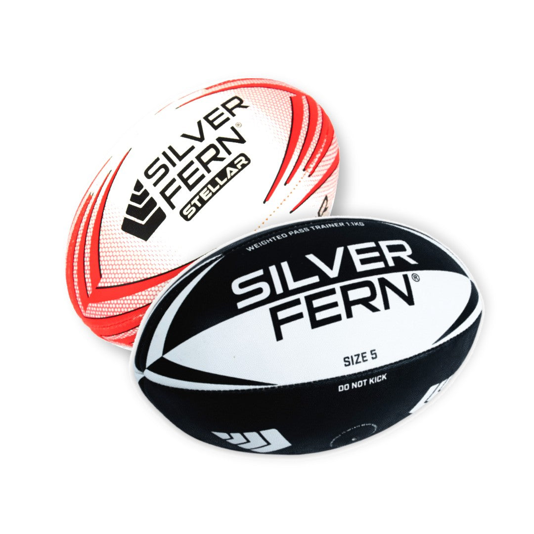 Rugby Backyard Ball Combo – Silver Fern