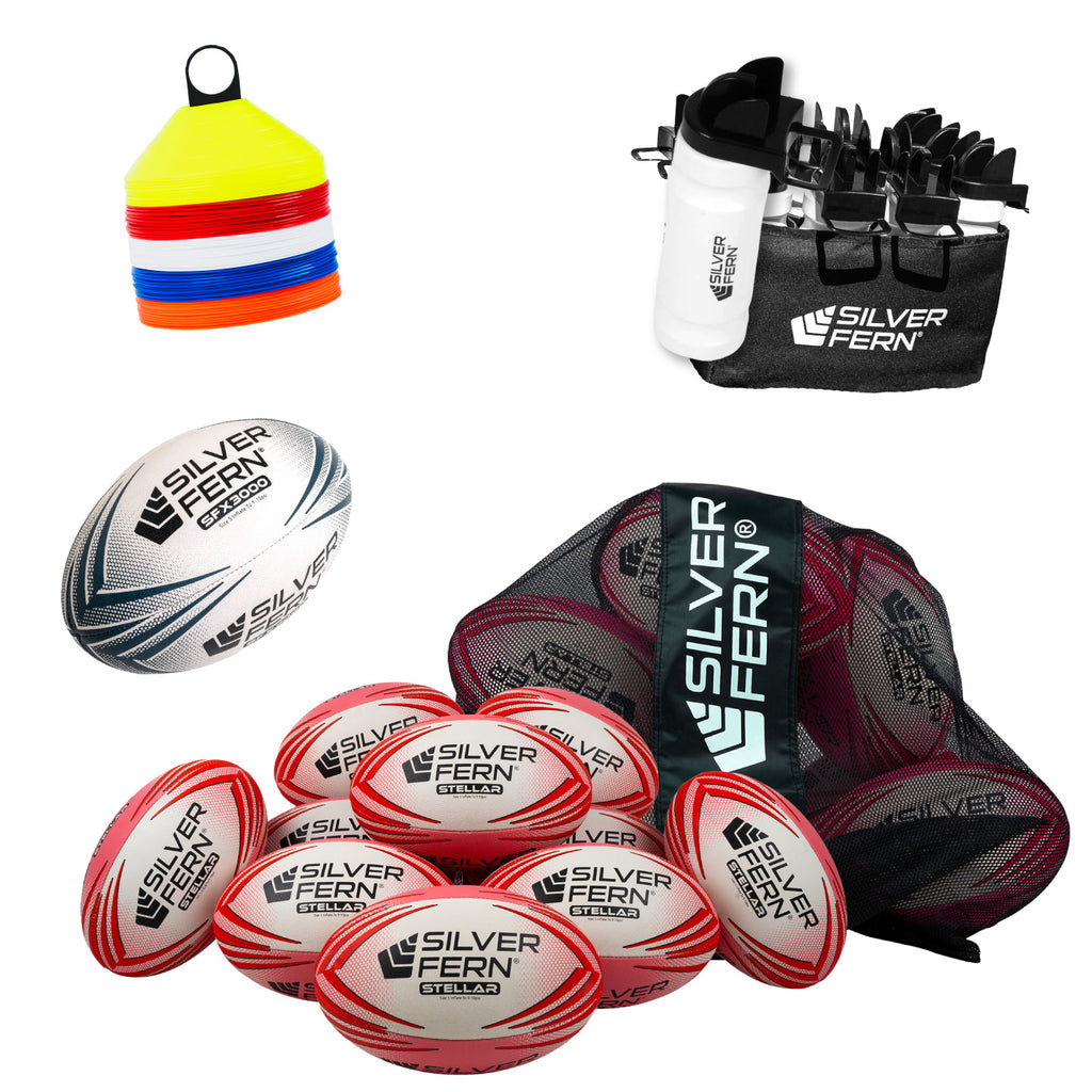 Buturi De Rugby Silver Fern Rugby Essentials Pack