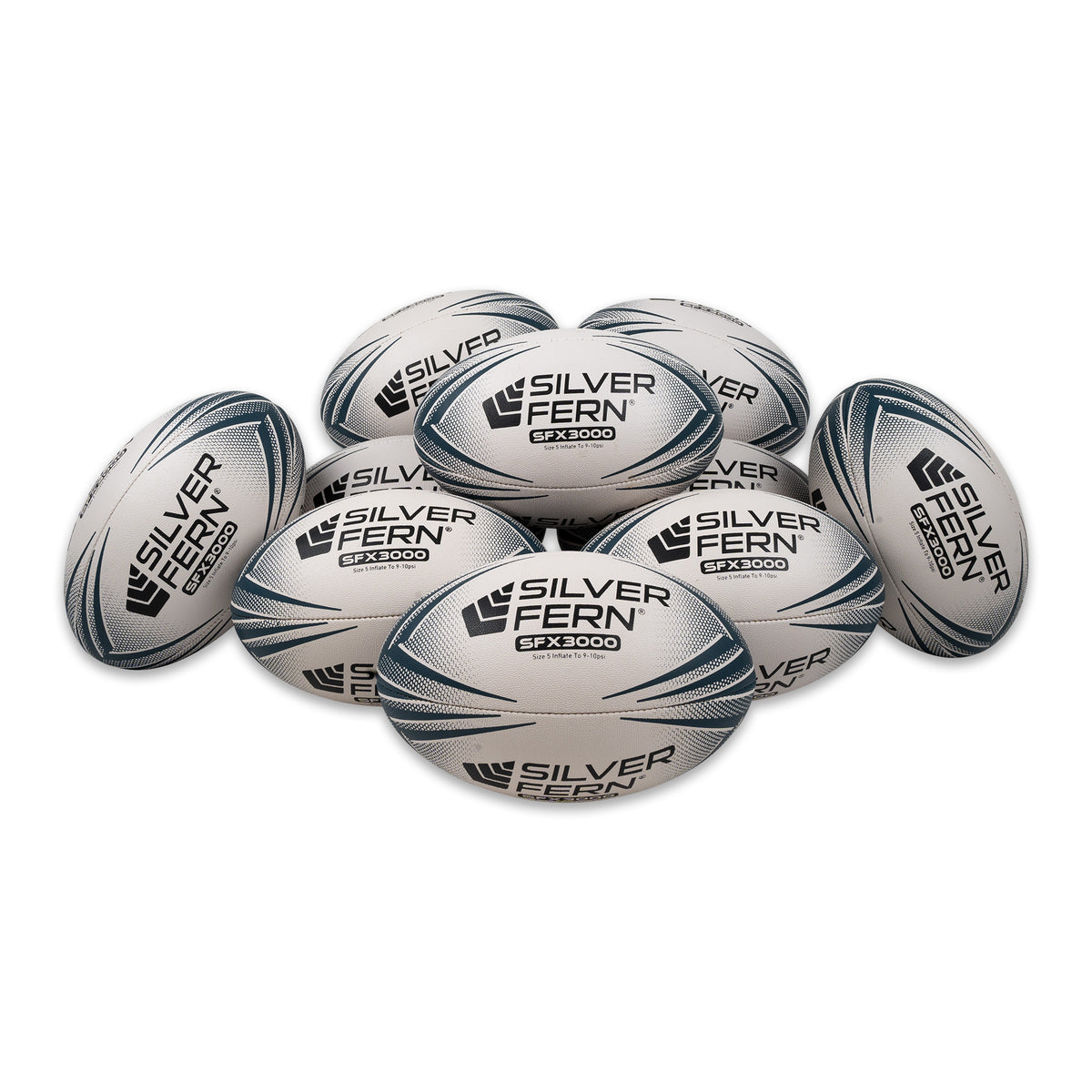 Rugby Union & League Balls – Silver Fern