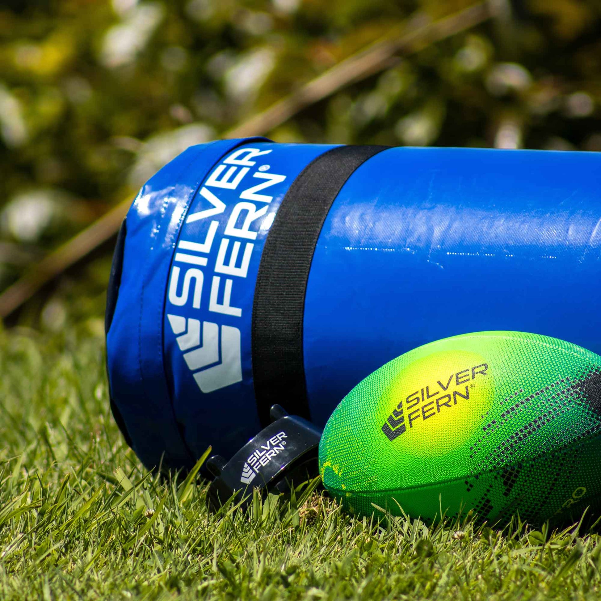 Silver Fern, Junior Tackle Bag Backyard Combo Pack, lifestyle image.