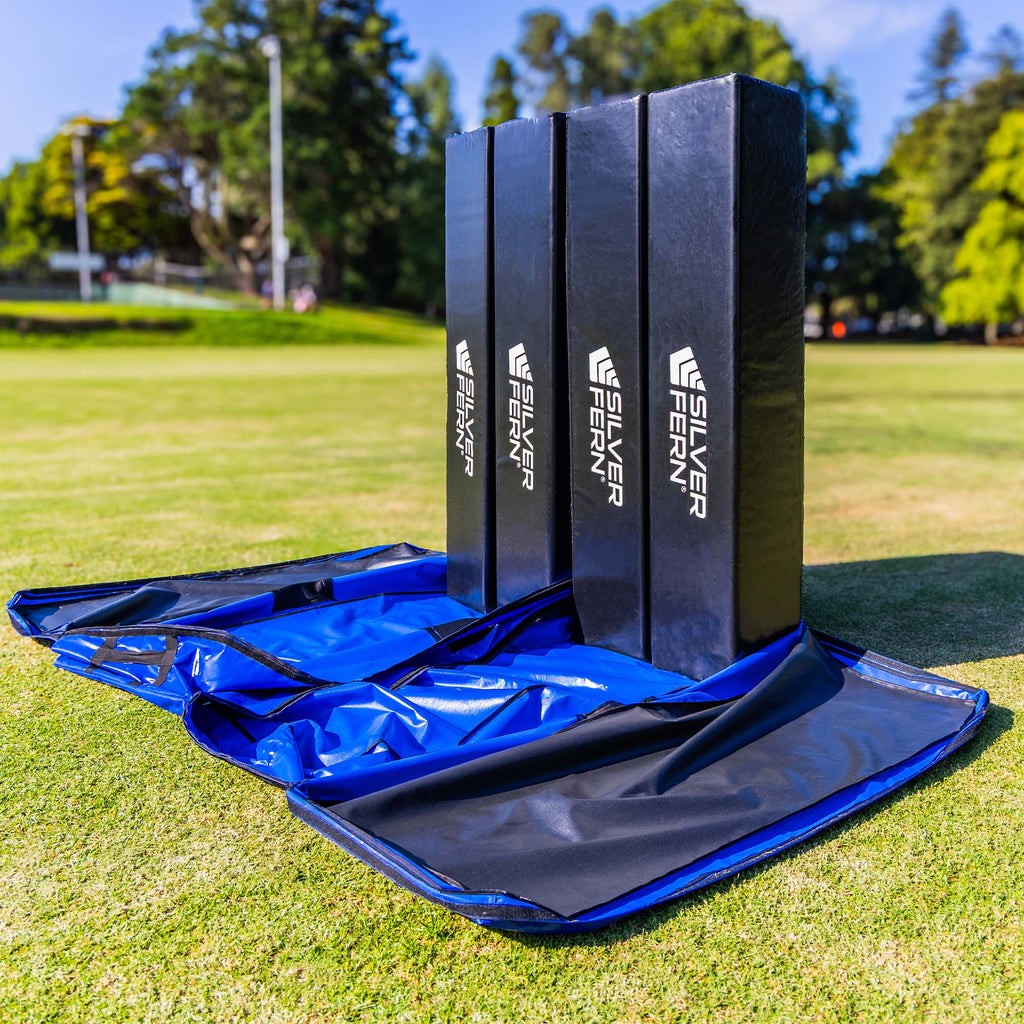 Tackle Mat Cover with Goal Post Pads lifestyle image
