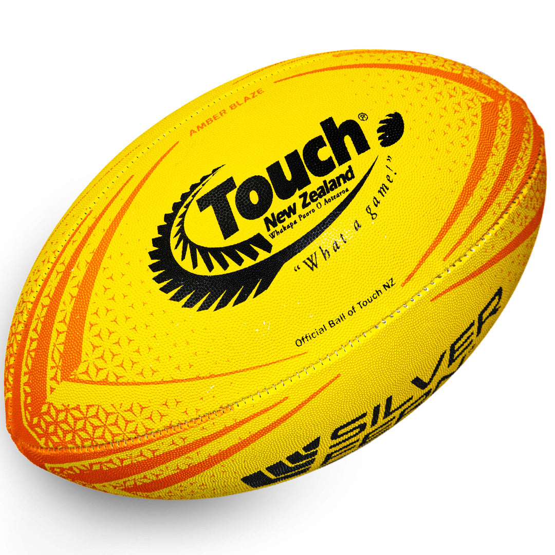 Touch Rugby Ball Amber Blaze Trainer